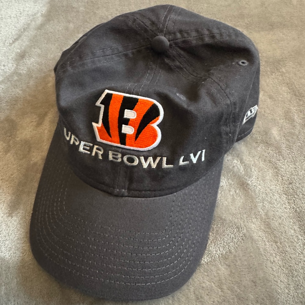 CINCINNATI BENGALS Super Bowl LVI GRAY Cap.
